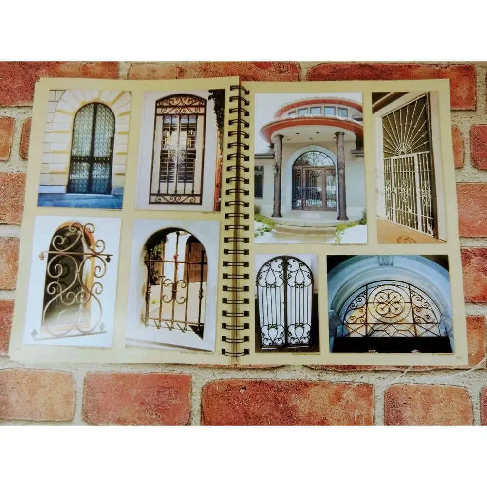 2004 Ornamental Design & Guide Book - Marshall‎ Bulle - Iron Work Art - RARE HTF